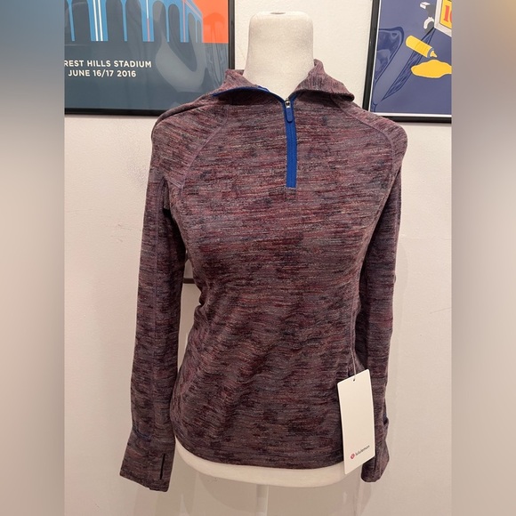 Lululemon Its Rulu Run Half-Zip Jacquard Size 4 NWT - Picture 5 of 10